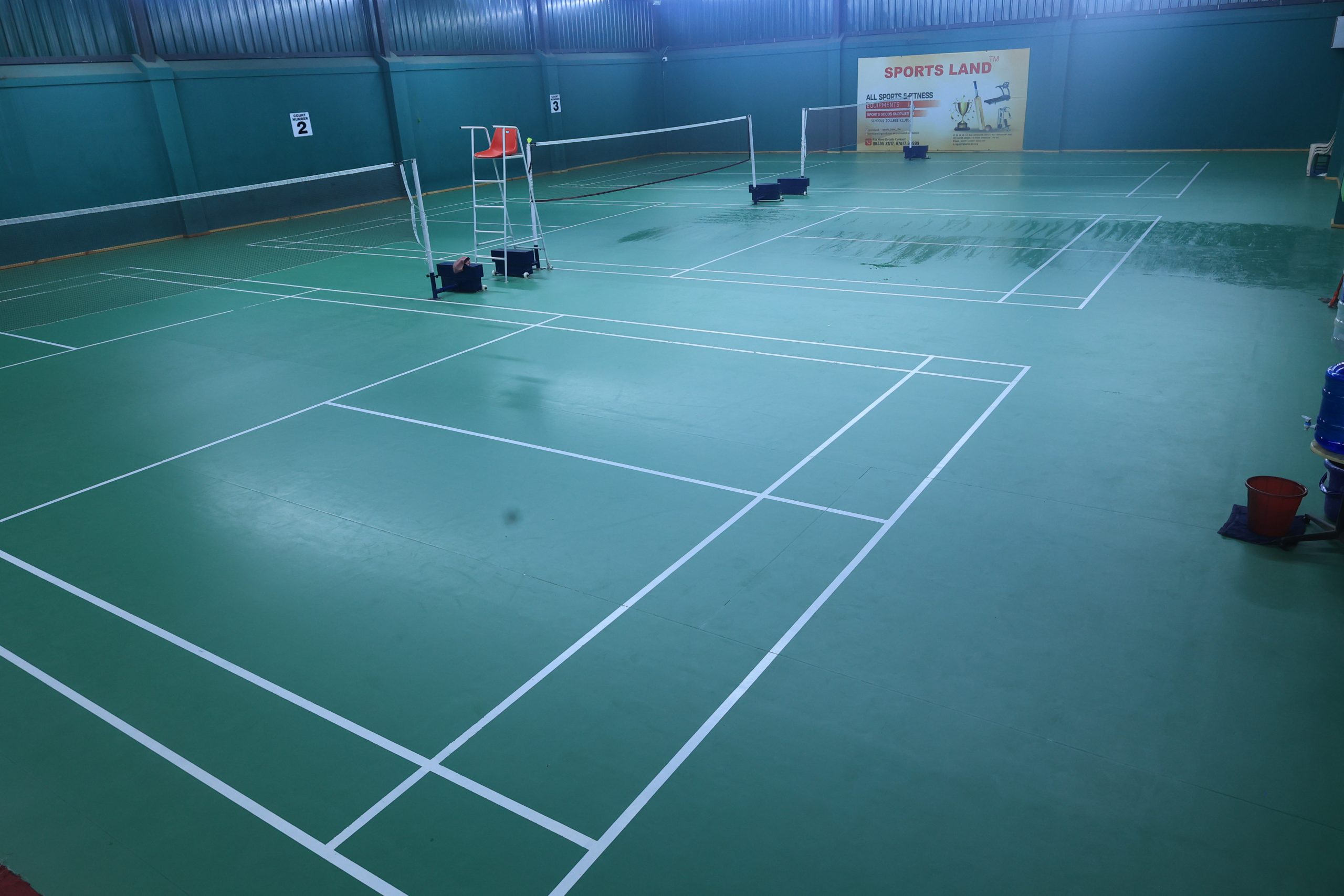 Indoor Badminton Court